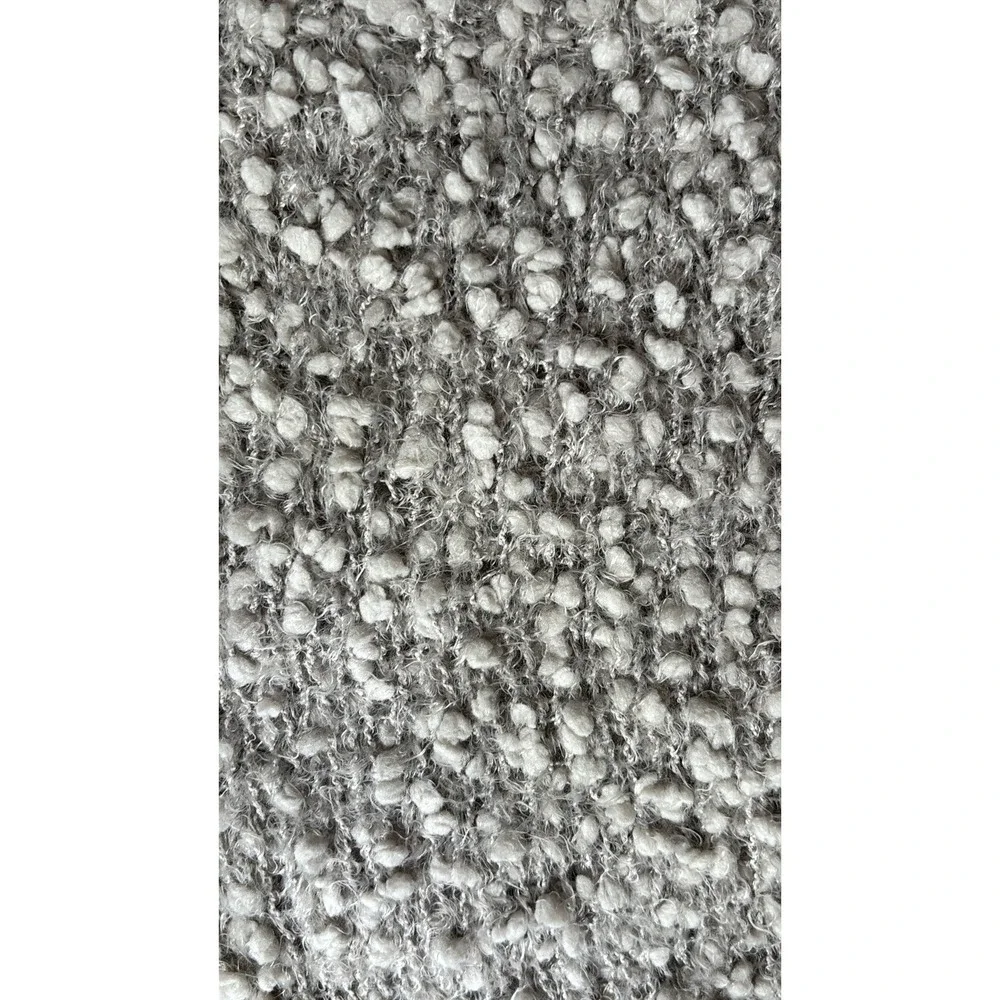 Giving‎ Collection Popcorn Knit Shawl Demdaco Gray Green X-Long Scarf 80x30
